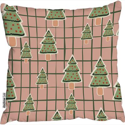 The Range Winter Cookies Outdoor Comfy Cushion - Pink / 60cm