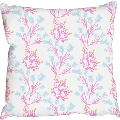 The Range Wild summer flower Cushion - Pink / 60cm