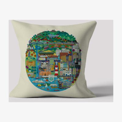 The Range Planet Plymouth Cushion Cover