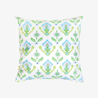 The Range Maria Printed Outdoor Scatter Cushions - Lime / 1