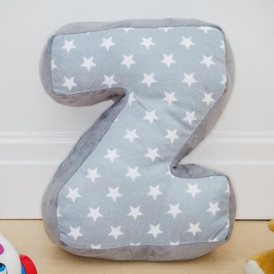 The Range Letter Cushion Z - Grey/White