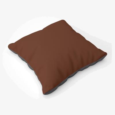 The Range Chocolate Brown Floor Cushion - Brown