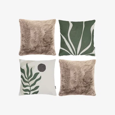 The Range icon Earth Collection Indoor and Outdoor Cushions, Set of 2 - Multi