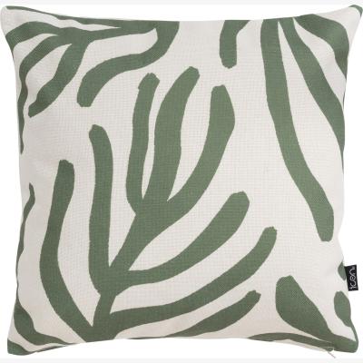 The Range icon Abstract Leaf Kyoto Outdoor Cushion - Neutral / 1