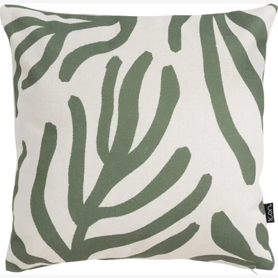 The Range icon Abstract Leaf Kyoto Outdoor Cushion - Neutral / 1