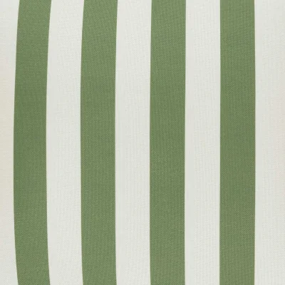 The Range icon Solus Floor Cushion, Olive Green Stripe - Olive