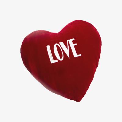 The Range Love Heart Cushion Pop up Red Velour Fun Gift  - Red