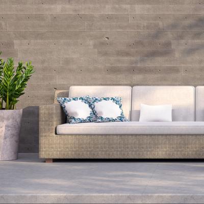 The Range Winter Blue Flowers Outdoor Cushion - Blue / 60cm