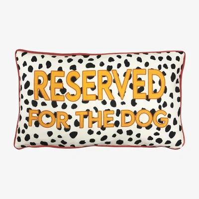 The Range Woofers Reserved For The Dog Cushion - Multicolour / Feather