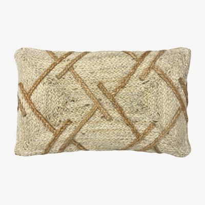 The Range Boda Braided Jute Cushion - Natural