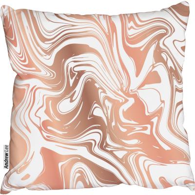The Range Liquid marble Cushion - Pink / 60cm