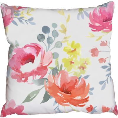 The Range Pink Roses Cushion - Pink / 60cm