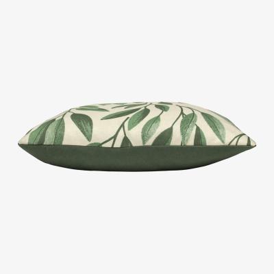 The Range Laurel Botanical Cushion 45 x 45cm - Forest Green / Polyester