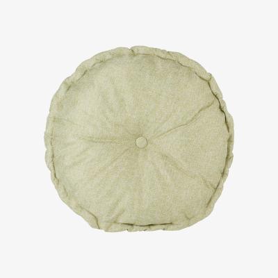 The Range Outdoor Round Floor Cushion - Green