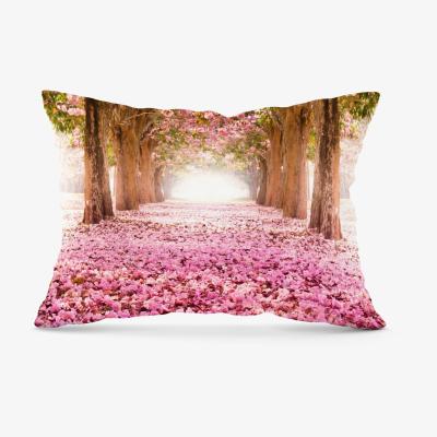 The Range Pink Flower Tree Tunnel Cushion - Pink / 23cm