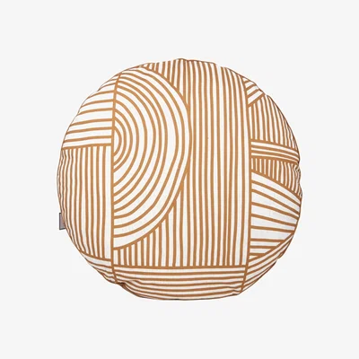 The Range Montoya Floor Cushion - Ochre