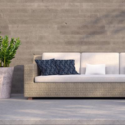 The Range Swirled Rope Outdoor Cushion - Blue / 60cm