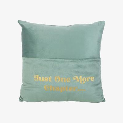 The Range Just One More Chapter Cushion with Book Pocket - 35 x 35cm