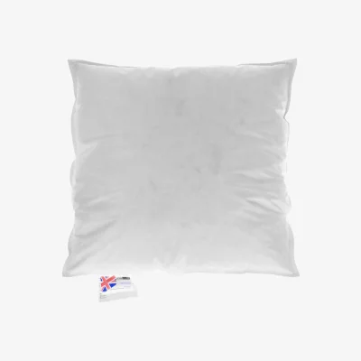 The Range Goose Down Cushion Pad Insert - White / 80cm