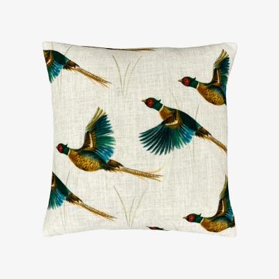 The Range Country Flying Pheasants Flying Pheasants Cushion - Multicolour / Feather