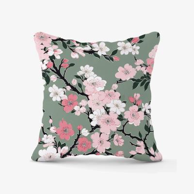 The Range Pink Floral Abstract Pattern Outdoor Cushion - Pink / 60cm
