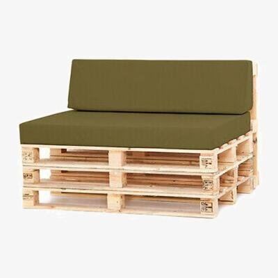 The Range Garden Euro Pallet Furniture Back Cushions - Olive