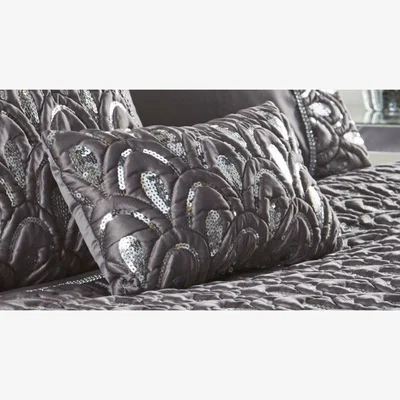 The Range Crystal Petite Cushion - Silver