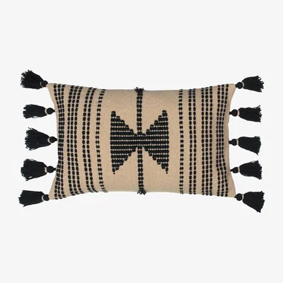 The Range Sagar Stitched Cushion - Clay