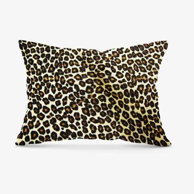 The Range Leopard Hide Print Cushion - Brown / 28cm