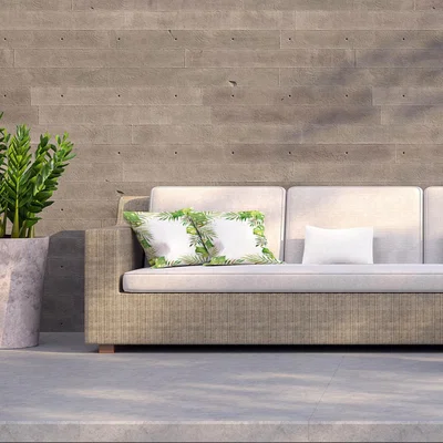 The Range Botanical Outdoor Cushion - Green / 60cm