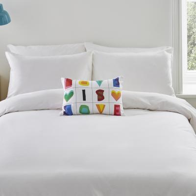 The Range Pride Love is Cushion Cotton Cover Filled - White