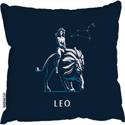 The Range Zodiac Leo Outdoor Comfy Cushion - Blue / 60cm