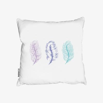 The Range Feathers Outdoor Cushion - White / 45cm