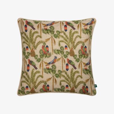 The Range Akamba Palm Trees Tropical Cushion - Multicolour / Polyester