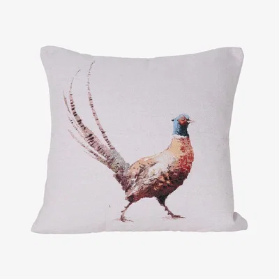 The Range Pheasant Jacquard Cushion