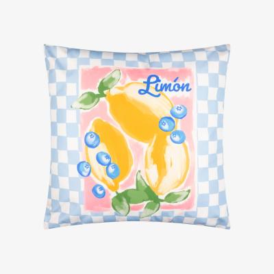 The Range Mediterranean Limon Outdoor Cushion - Sky Blue