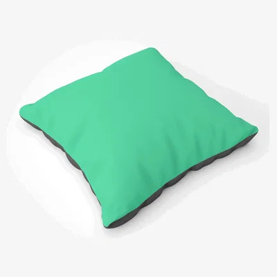 The Range Teal Blue Floor Cushion - Blue