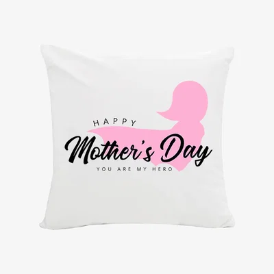 The Range Mothers Day Super Hero Soft Cushion - White