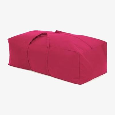 The Range Garden Cushion Storage Bag with Carry Handle and Pockets - Pink