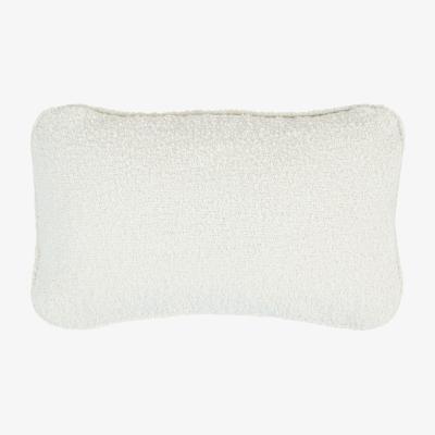 The Range Soft Textured Lumar Cushion - White