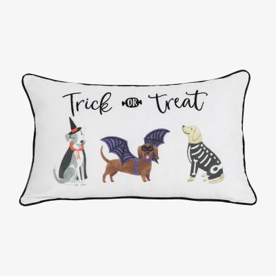 The Range Trick or Treat Cushion - White