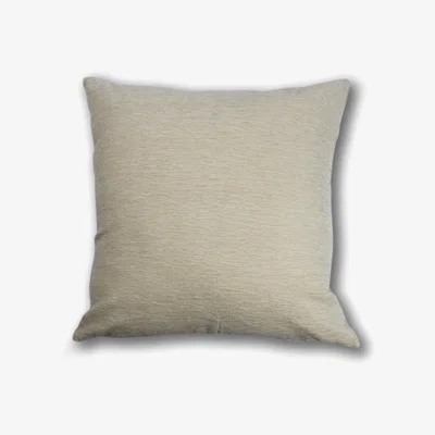 The Range Plain Chenille Natural Cushion Cover 43 x 43cm - Natural