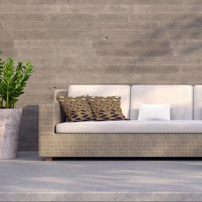 The Range Geometric Tiles Outdoor Cushion - Brown / 45cm