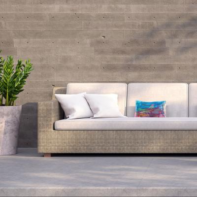 The Range Below The Tower Outdoor Cushion - Blue
