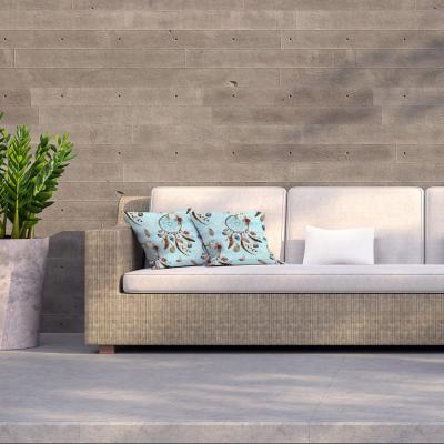 The Range Native American Tribe Decor Outdoor Cushion - Blue / 60cm