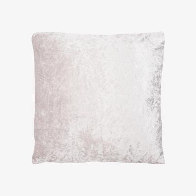The Range Velvet Stripe Filled Cushion - Blush