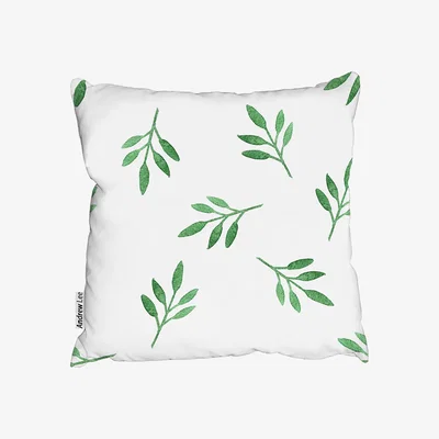 The Range Green Leaf Outdoor Cushion - Green / 45cm