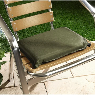 The Range Portable Self-Inflating Travel Cushion - Green