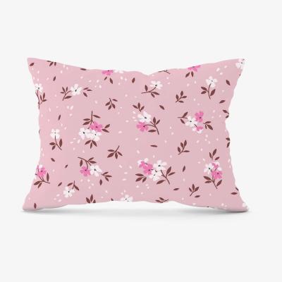 The Range Pretty Pink Flower Pattern Cushion - Pink / 28cm