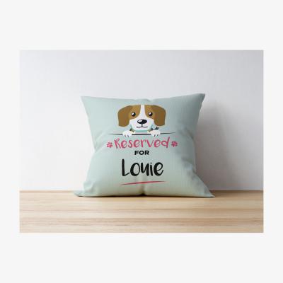 The Range Personalised Beagle Cushion
